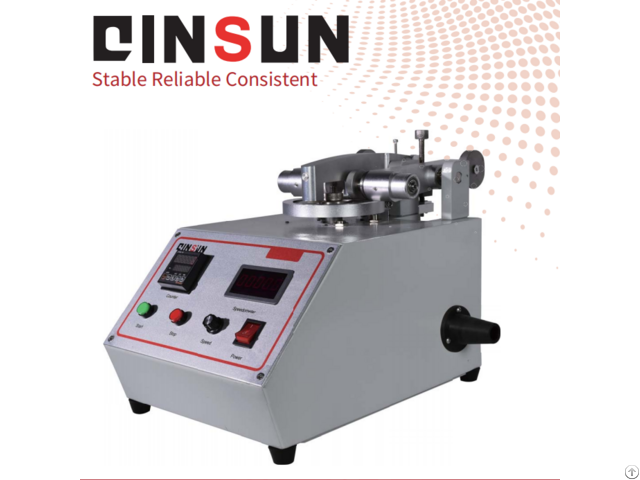Taber Abrasion Resistance Tester Qinsun