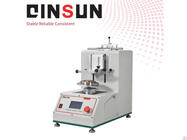 Schopper Abrasion Tester Qinsun