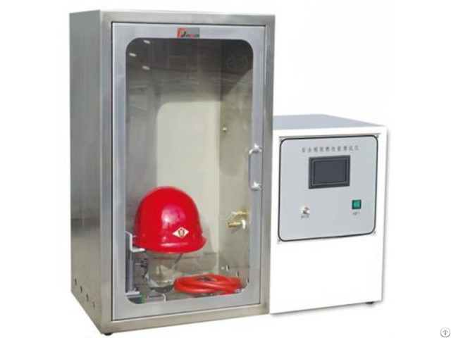 Safety Helmet Flammability Tester
