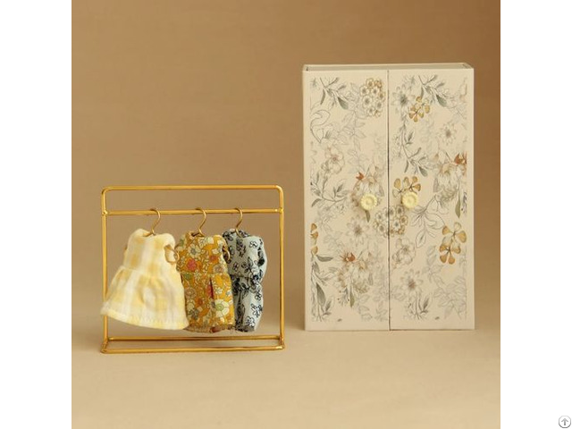 Doll House Stuff Miniature Accessories Tiny Coat Rack For Dolls