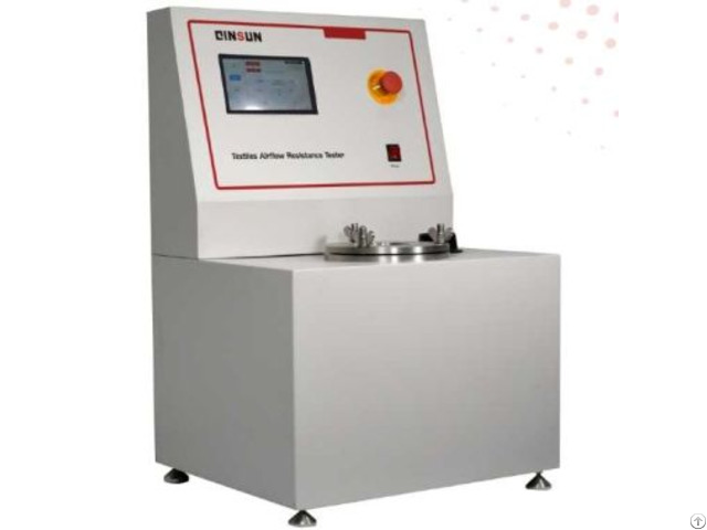 Face Mask Airflow Resistance Measurement Test Machine