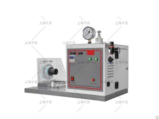 Medical Mask Synthetic Blood Penetration Test Chamber