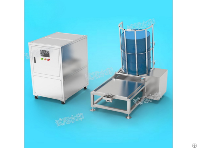 Automatic 55 Gallon Drum Washer 200l Barrel Cleaning Solution Qinsun