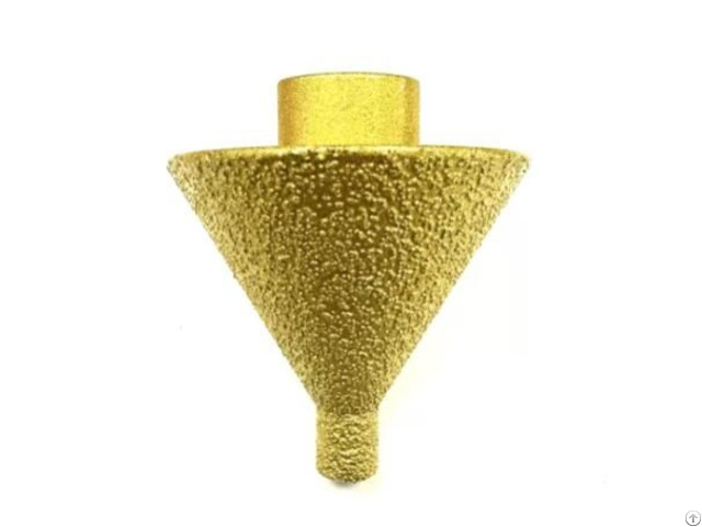 Vacuum Brazed Cone Core Bits For Stone Drilling And Chamfering