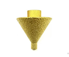 Vacuum Brazed Cone Core Bits For Stone Drilling And Chamfering