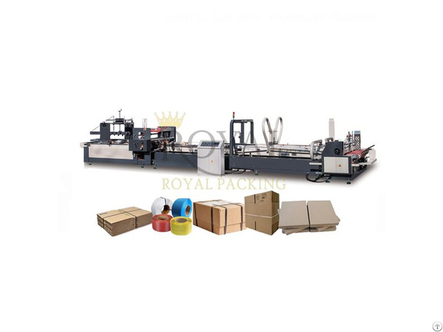 Model 1226 Carton Box Folder Gluer Line