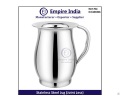 Jointless Stainless Steel Water Jug Empire India Moradabad