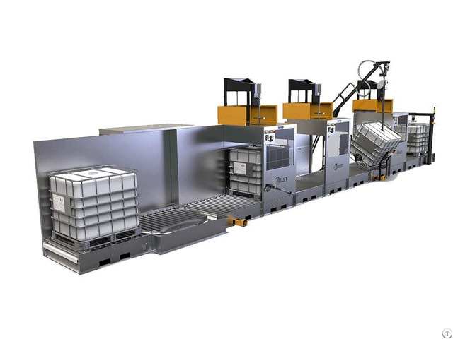 Automatic Ibc Tote Washer