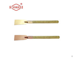 Non Sparking Long Wooden Handle Scraper