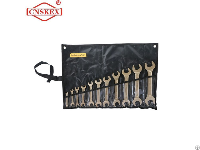 Sk138a Non Sparking Double Open End Wrench Set