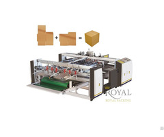 Ryh 2400 2900a Semi Automatic Twin Box Folder Gluer Machine