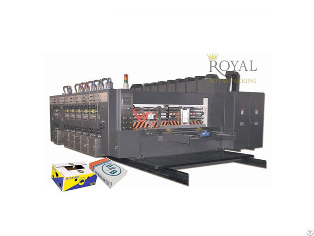 Rykm High Speed Flexo Printing And Slotting Die Cutting Machine Rykm High Speed Flexo Printing And Slotting Die Cutting Machine