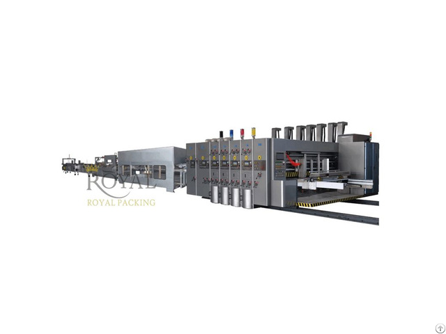Rykb 1228 Automatic Flexo 4 Colors Printing And Slotting Machine Rykb 1228 Automatic Flexo 4 Colors Printing And Slotting Machine