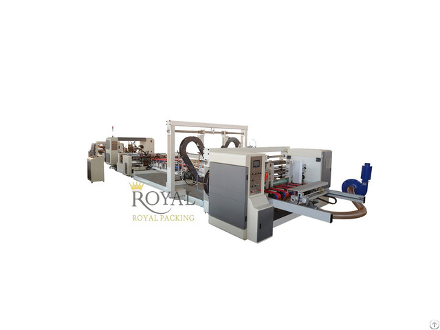 Ry Zdd Full Automatic Folder Gluer And Stitcher Ry Zdd Full Automatic Folder Gluer And Stitcher