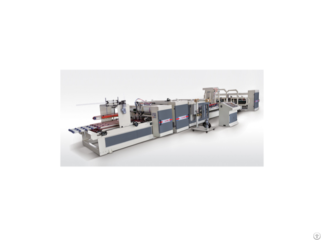 Ry Zdd Full Automatic Folding Gluing And Stitching Machine