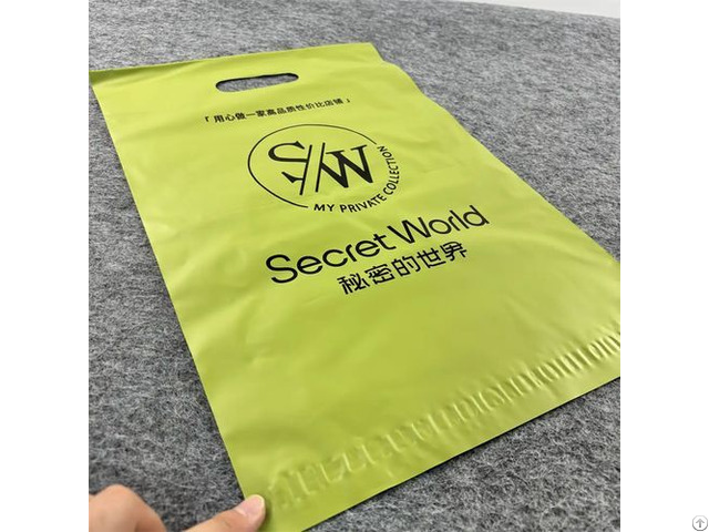 Eco Friendly Green Custom Printed Large Mailing Bags Handle Eco Friendly Green Custom Printed Large Mailing Bags Handle