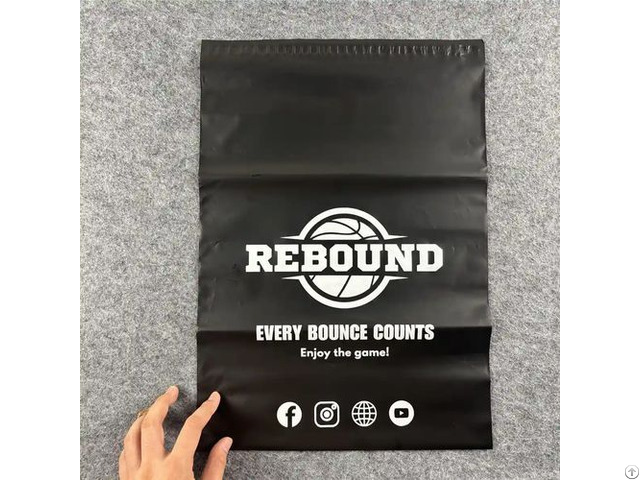 Custom Branded Matte Poly Mailers Recyclable And Waterp
