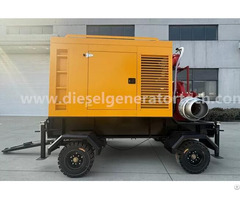 Mobile Trailer Mounted Emergency Rescue Double Suction Split Case Diesel Water Pumps