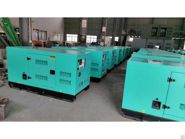 Soundproof 45kva Shangchai 4zt3 5 G21 Diesel Generator