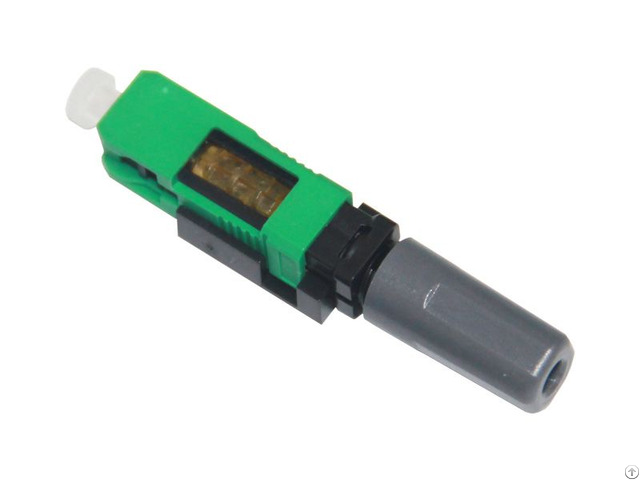 Sc Apc Fiber Optical Field Assembly Connector