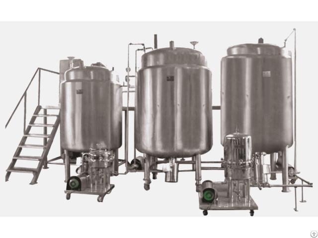 Liquid Syrup Manufacturing Plant Automatic Process System