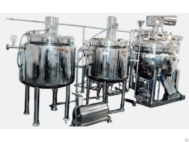 Ointment Manufacturing Plant Gmp Compliant Production Unit