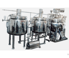 Ointment Manufacturing Plant Gmp Compliant Production Unit