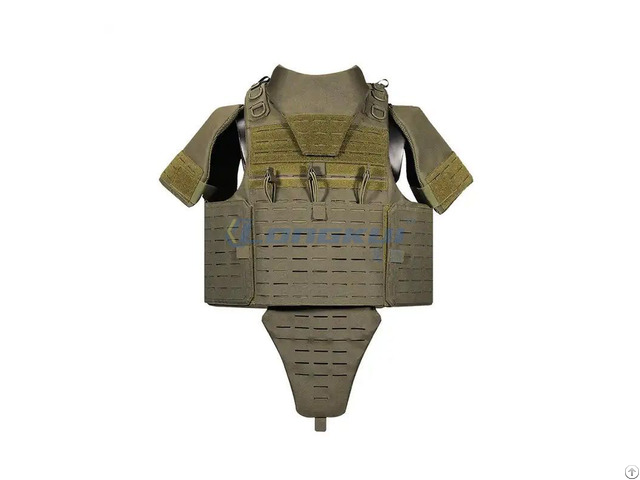 Full Armor Bulletproof Vest Iiia In Pakistan Style With Molle System All Body Protection