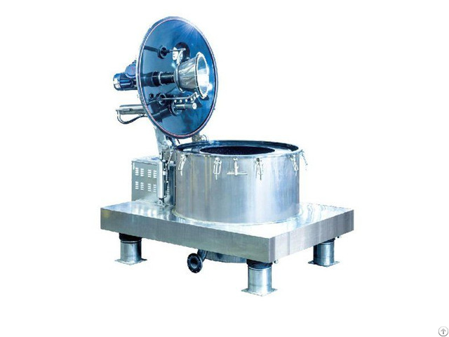 Insulation Series Vertical Bottom Discharge Scraper Centrifuge Device