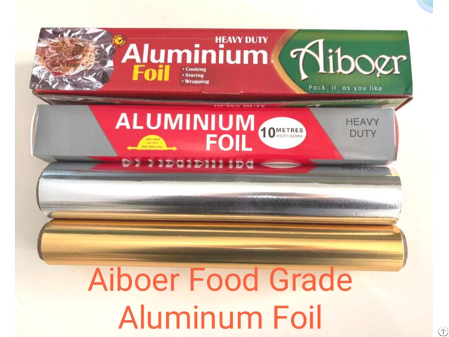 China Professional Manufacturer Of High Quality Aluminum Foil For Food Packing