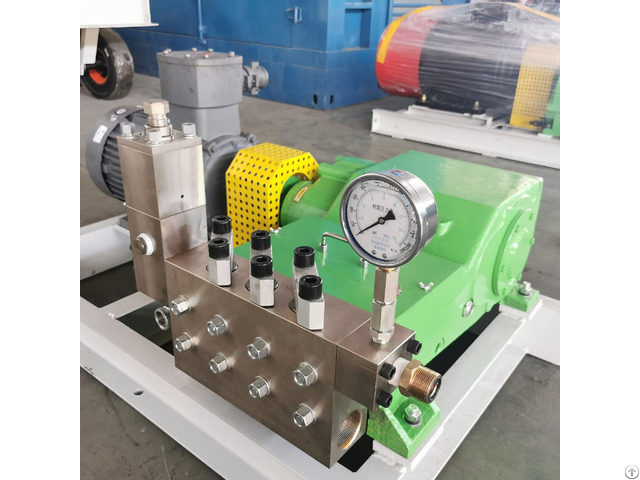 High Pressure Plunger Pump For Metal Pipe Testing