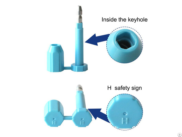 Anti Tamper One Time Container Use Bolt Seal