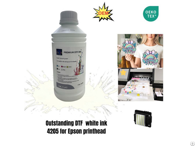 Textile Pigment Ink Dtf White