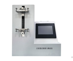 Syringe Piston Thrust Meter