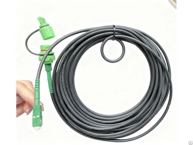 Neatel Lc Apc Armored Fiber Optic Patch Cord