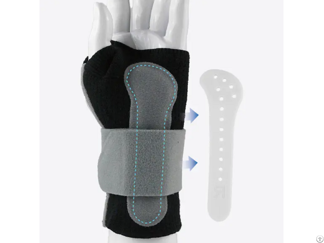 Flat Knitting Palm Brace With Stabilising Inner Bar