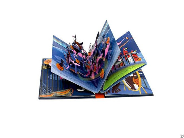 Custom Children Interesting Fun Educational Pop Up Book