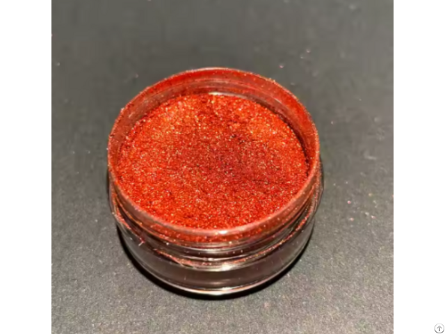 Orange Red Pearlescent Powder Coating Std