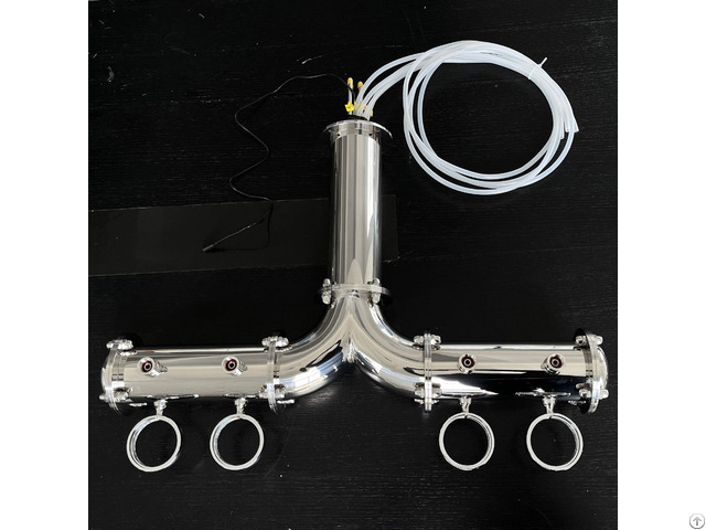 A 311 1 Gold 102mm Diameter Y Shaped Beer Tower Adjustable Faucet