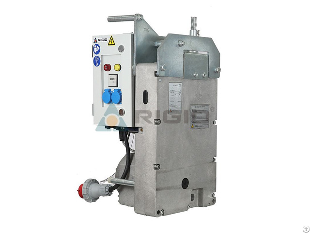 Electric Traction Hoist Machine For Elevator Installation