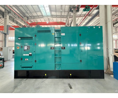 500kva 400kw Cummins Silent Diesel Generator Set