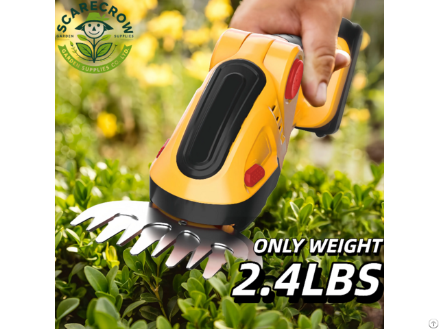 Handheld Cordless Lithium Hedge Trimmer