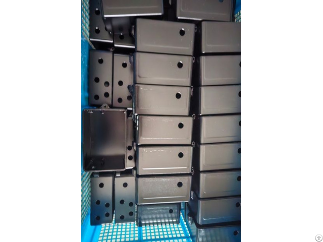 Black Powder Coating Aluminum Alloy Parts