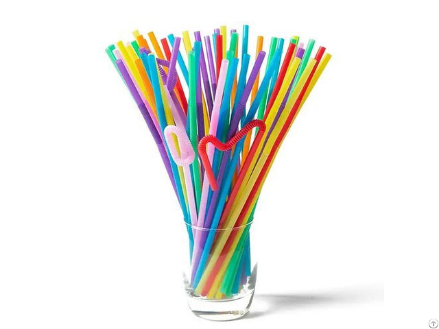 Artistic Disposable Plastic Drinking Straw