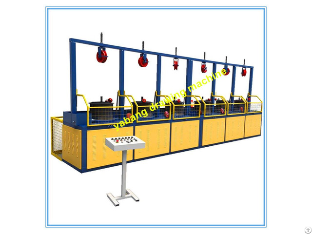 Pulley Wire Drawing Machine