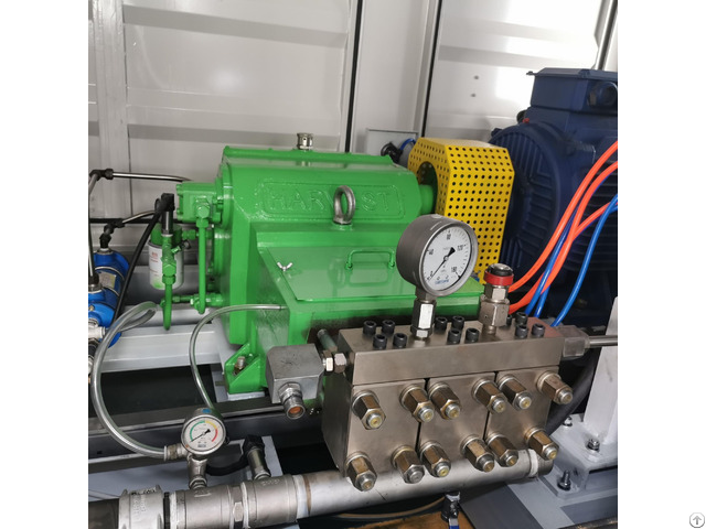110kw High Pressure 150mpa Pump For Industrial Heat Exchanger Cleaning