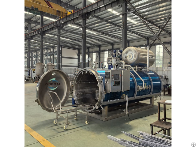 Plc Control Automatic Food Retort Sterilizer Machine