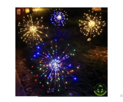 Led Solar Powered Firework String Lights