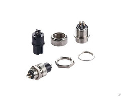 The M12 4p Male And Female Connector