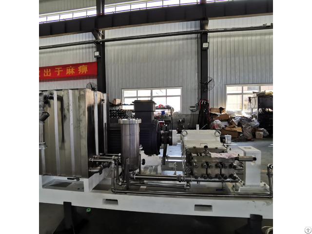 High Pressure Plunger Pumps Dedicated To The Powder Metallurgy Field